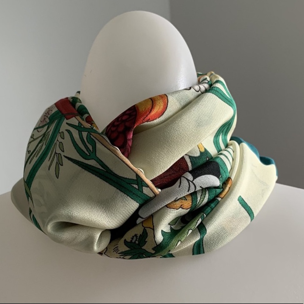 Silk Scarf - Gucci Fabric